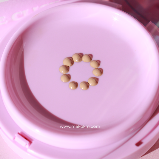 UNLEASHIA Don't Touch Glass Pink Cushion