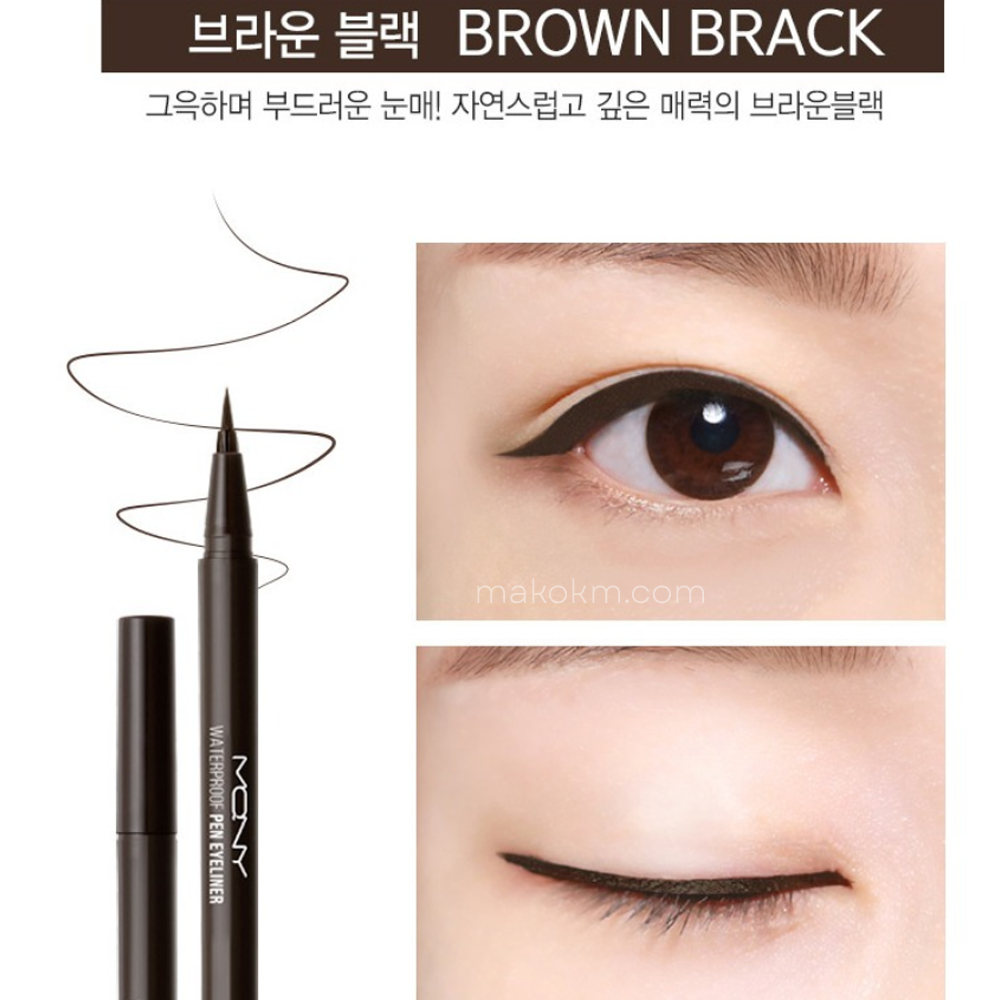 MACQUEEN NEW YORK Waterproof Pen Eyeliner 0.6g