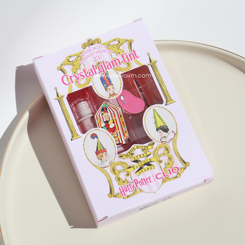 CLIO Crystal Glam Tint Set +Llavero Honey Duek