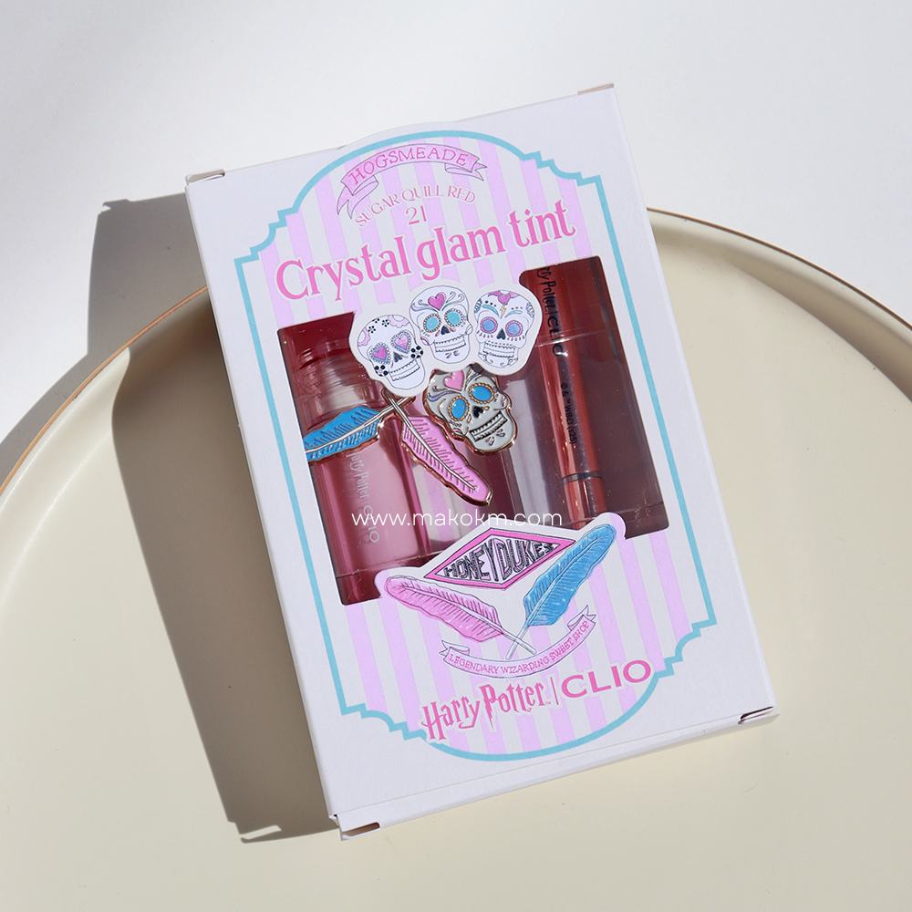 CLIO Crystal Glam Tint Set +Llavero Honey Duek