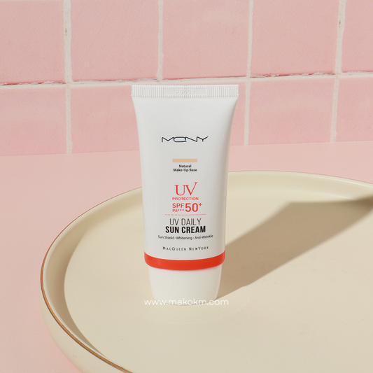 MACQUEEN UV Daily Sun Cream (Natural Make-Up Base) 50g