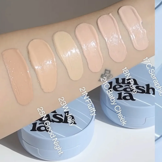 UNLEASHIA Babe Skin Baby Blue Cushion