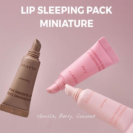 KLAVUU Lip Sleeping Pack Boosting Kit (3 piezas mini)