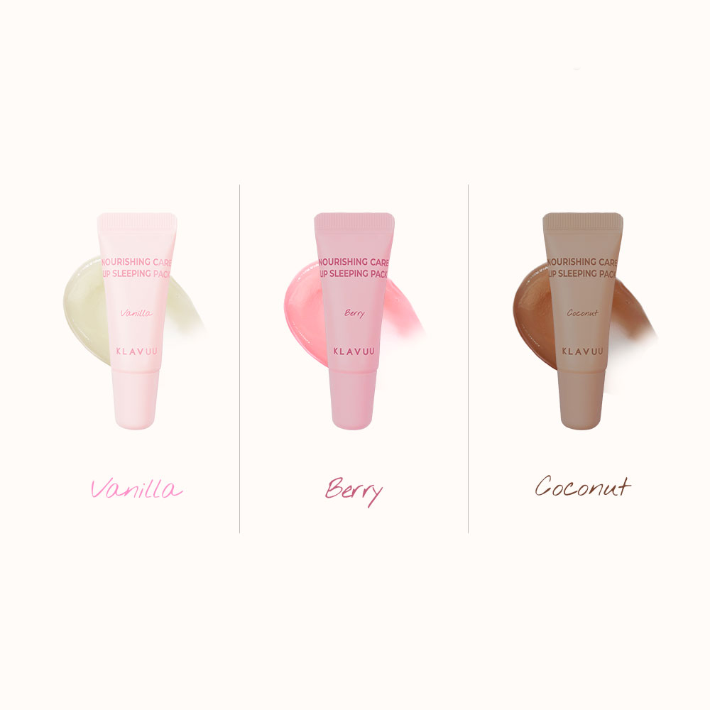 KLAVUU Lip Sleeping Pack Boosting Kit (3 piezas mini)