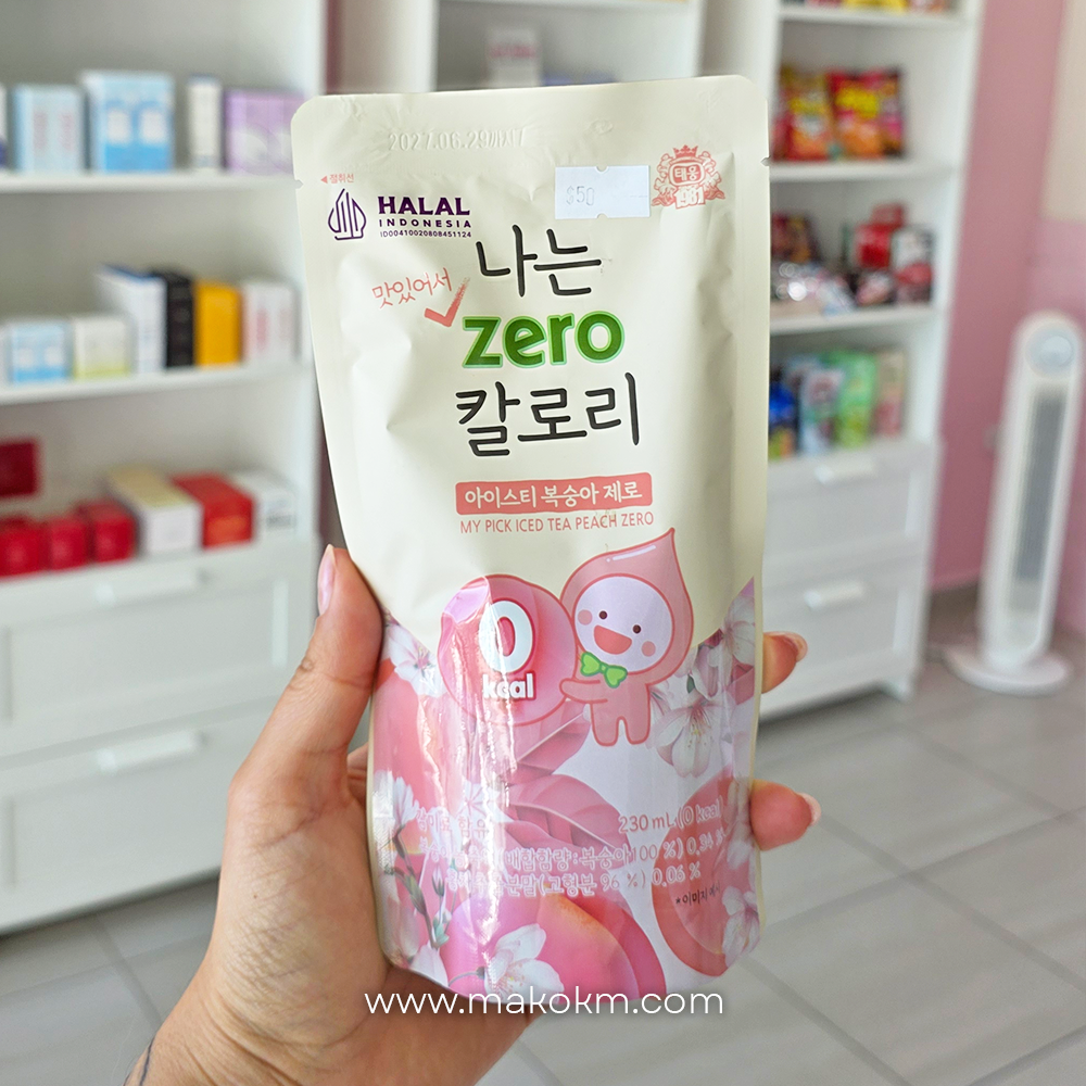 MY PICK Iced Tea Peach Zero 230ml