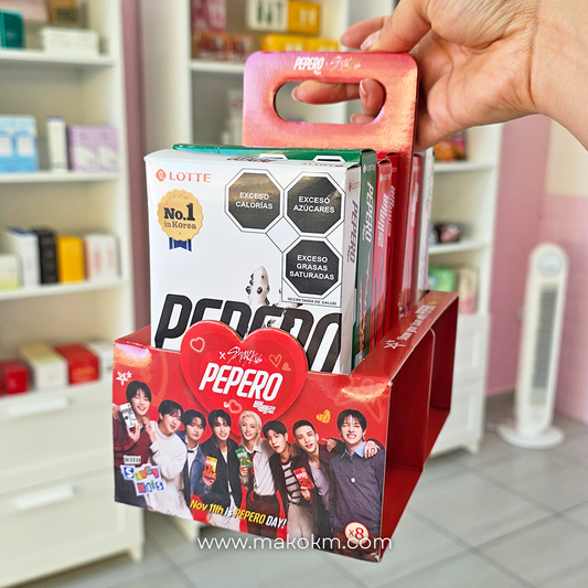 Lotte Pepero Paquete con 8 cajas (Stray Kids)