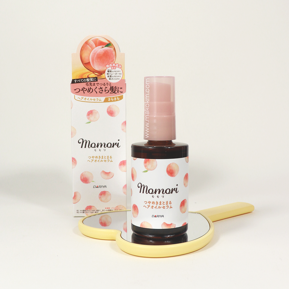🇯🇵 DARIYA Momori Peach Glossy Hair Oil Serum 55ml