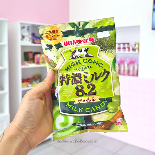 Uha Mikakuto Milk Candy #Sabor Matcha 72g