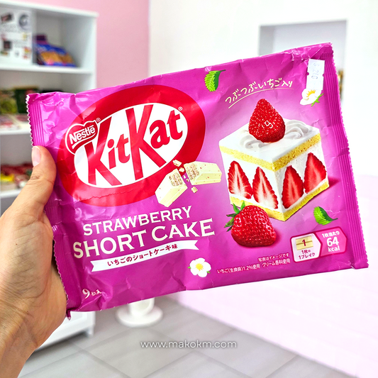 Kitkat Japón Strawberry Short Cake Mini,9 pcs