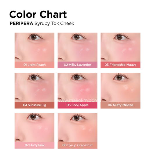 peripera Syrupy Tok Cheek 9g (Varios tonos)
