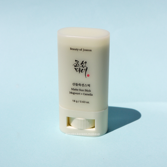Beauty of Joseon Matte Sun Stick Mugwort + Camilia 18g