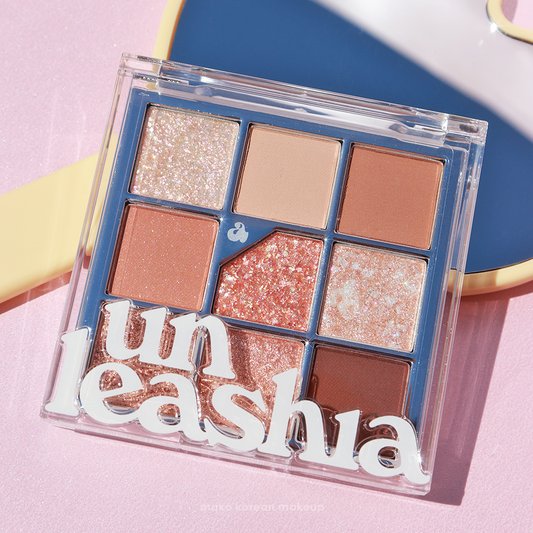 UNLEASHIA Glitterpedia Eye Palette #All of brown