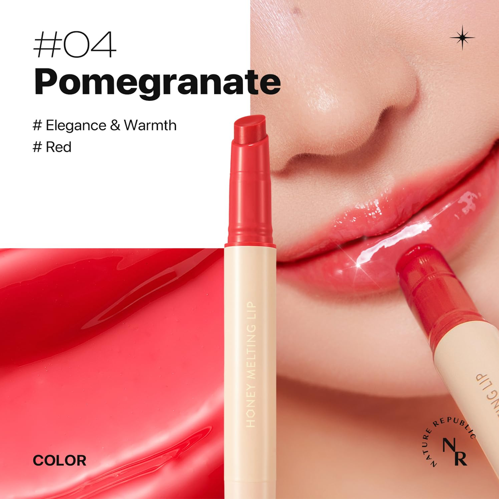 NATURE REPUBLIC Honey Melting Lip #04 Pomegranate