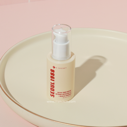 KSECRET SEOUL 1988 Serum : Retinal Liposome 2% + Black Ginseng 30ml