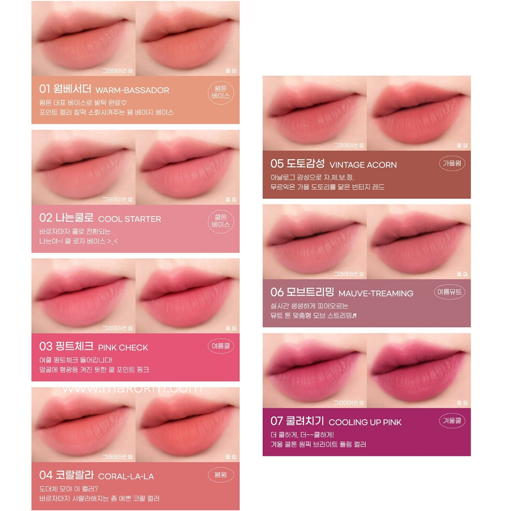 Peripera Over Blur Tint (varios tonos)