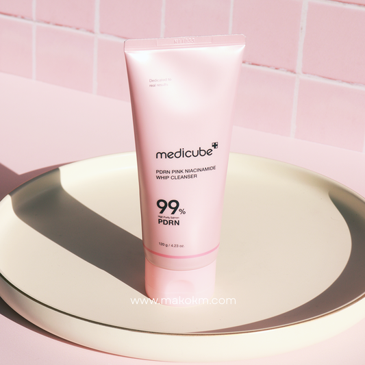 MEDICUBE PDRN Pink Niacinamide Whip Cleanser 120g