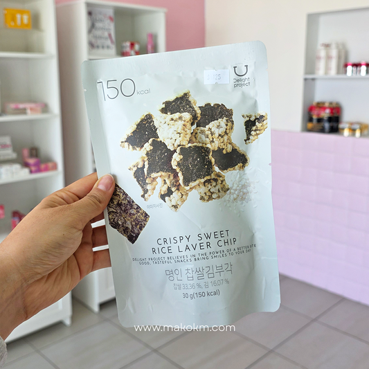 Delight project Crispy Sweet Rice Laver Chip 30g