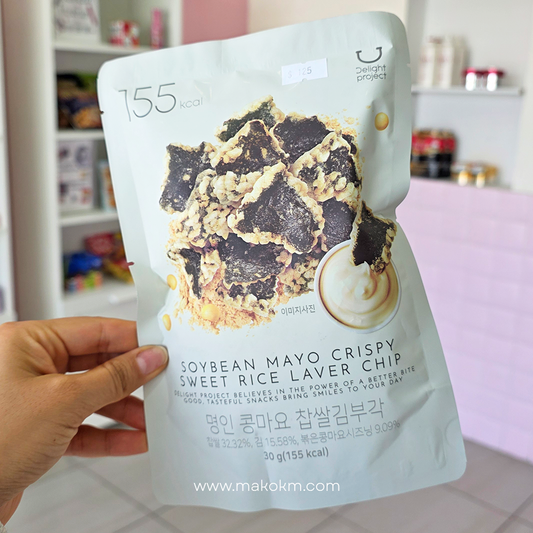 Delight project Soybean Mayo Crispy Sweet Rice Laver Chip 30g