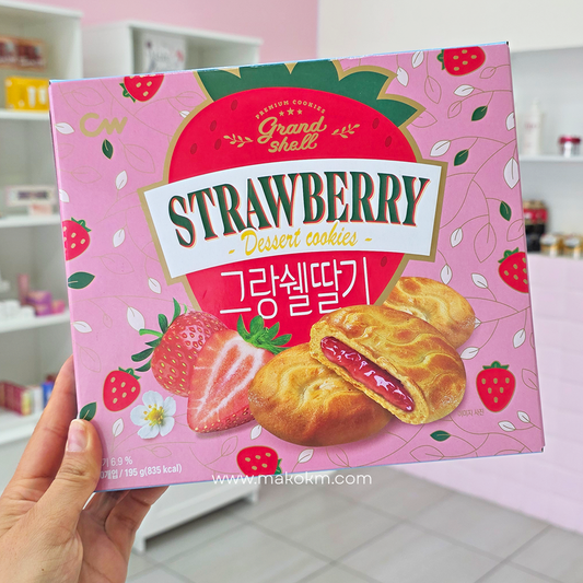 Grand Shell Cookie Strawberry 1pz