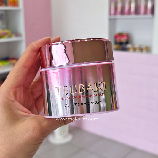 SHISEIDO Tsubaki Premium Repair Hair Mask Pink Camellia 180g
