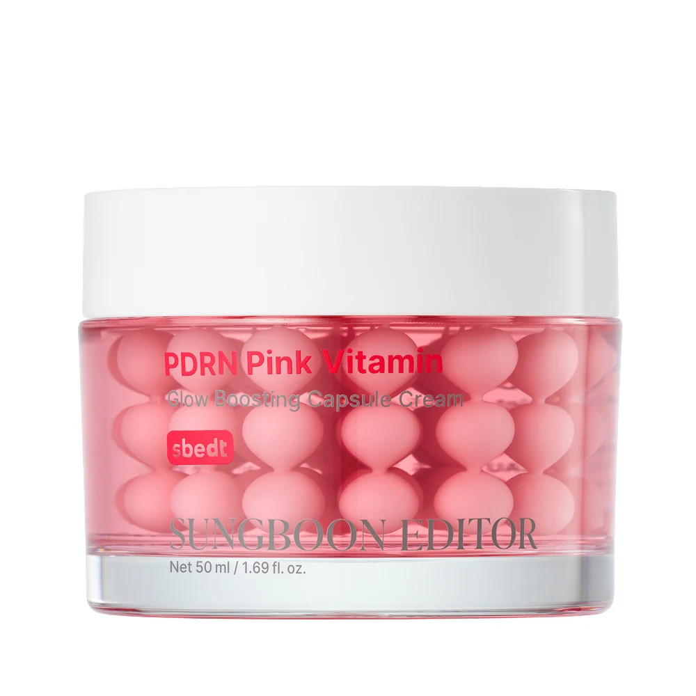 Sungboon Editor PDRN Pink Vitamin Glow Boosting Capsule Cream 50ml