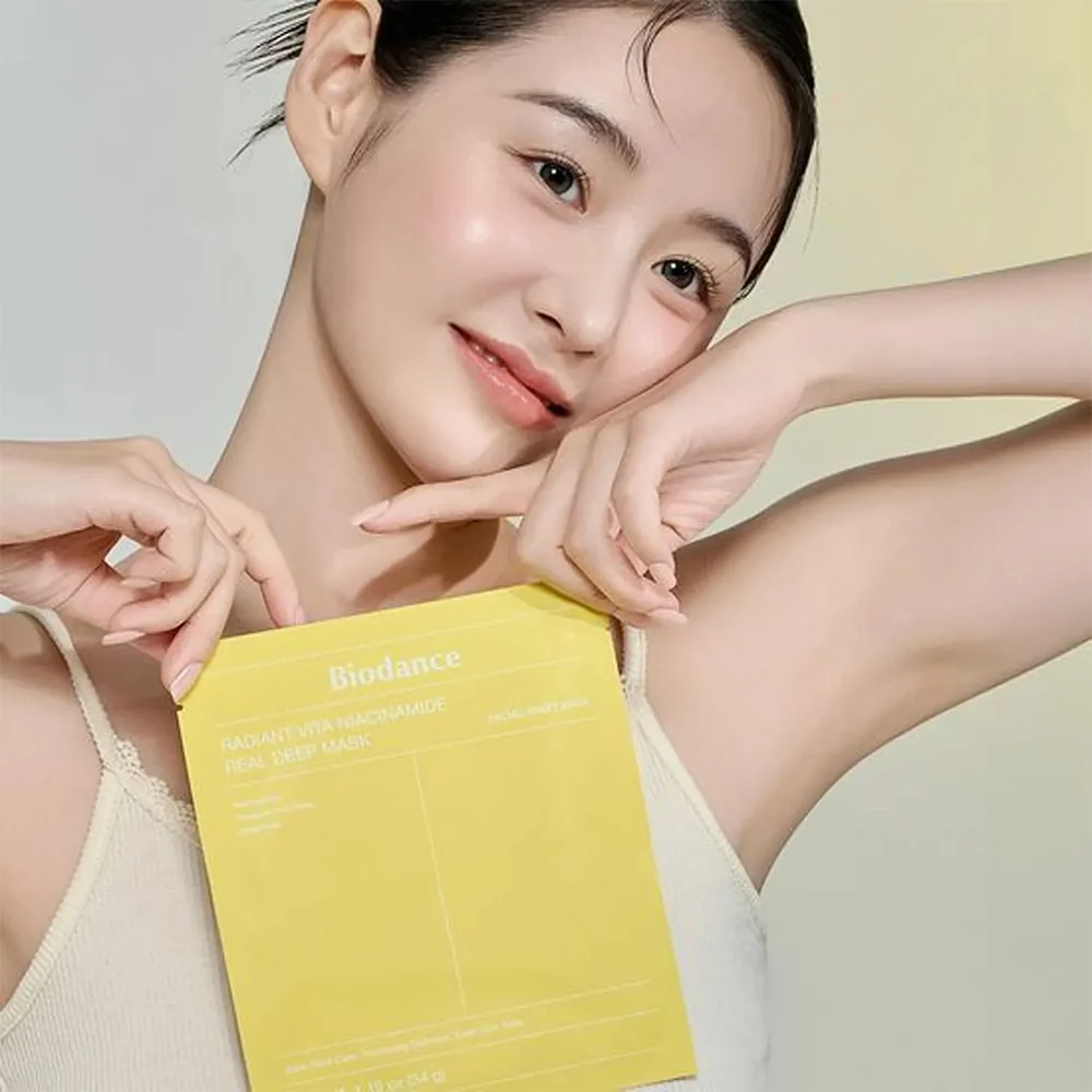 BIODANCE Radiant Vita Niacinamide Real Deep Mask 1 pieza