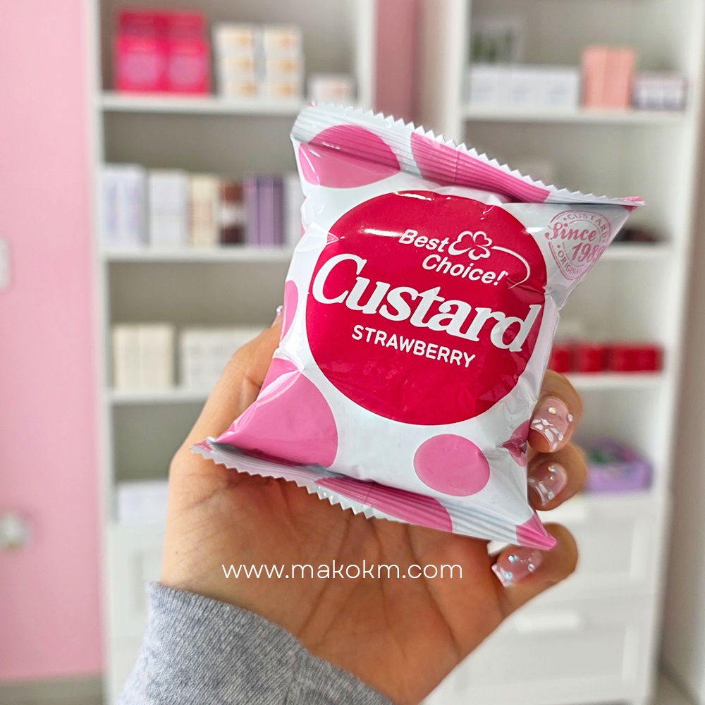 Lotte Custard de Fresa 1pz