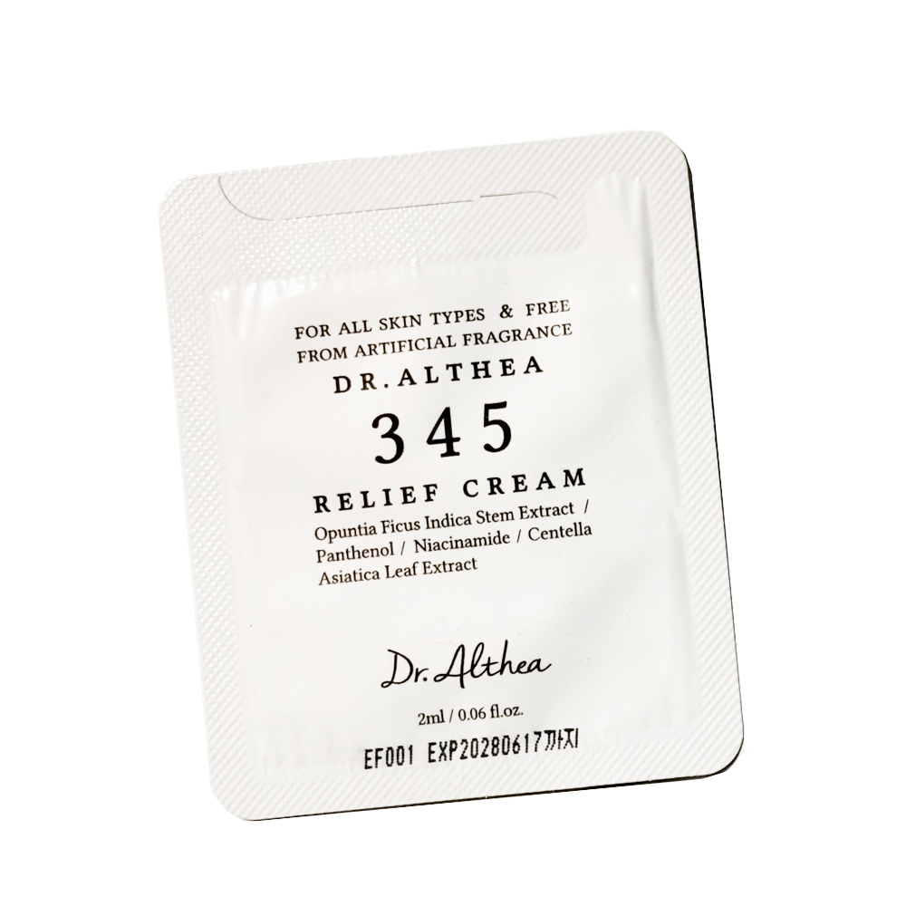 🎁 Dr.Althea 345NA Relief Cream* Muestra 2ml (100% off)