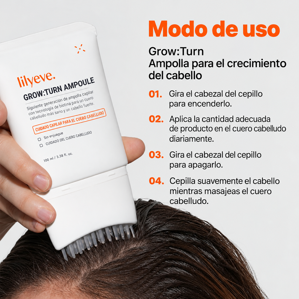 lilyeve Grow:Turn Exosome Brush Ampoule 100ml