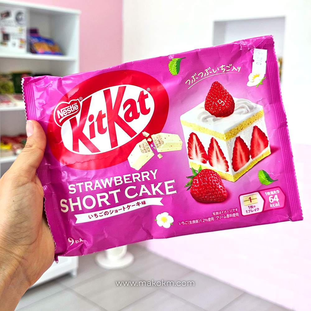 Kitkat Japón Strawberry Short Cake Mini,9 pcs