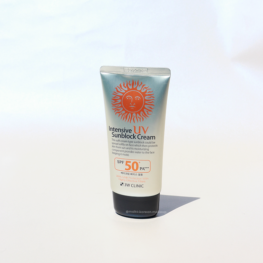 3W CLINIC Intensive UV Sunblock Cream 70ml